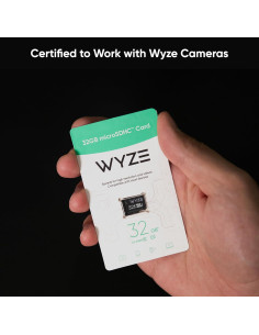 Tarjeta MicroSDHC Wyze 32GB Clase 10 Resistente al Agua 2
