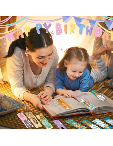 100 Marcadores de Cumpleaños emzrivo Multicolor 5x15 cm