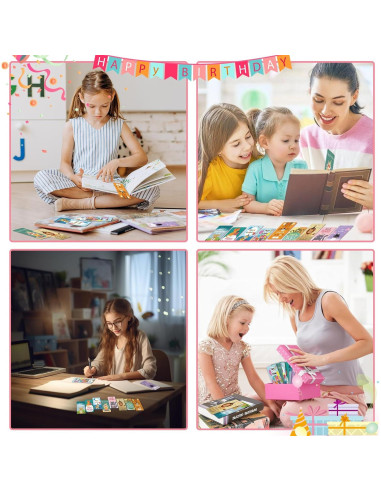 100 Marcadores de Cumpleaños emzrivo Multicolor 5x15 cm