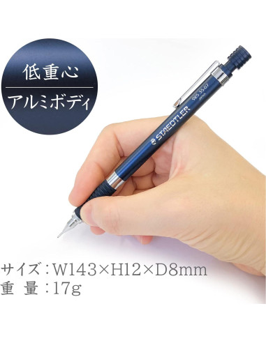 Lápiz Mecánico Staedtler Azul Noche 0.7mm Retráctil