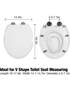 Asiento de Inodoro PandaEar Alargado con Entrenador Infantil 2