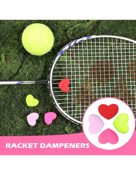 8 Amortiguadores de Raqueta de Tenis Ymapinc Silicona