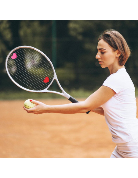 8 Amortiguadores de Raqueta de Tenis Ymapinc Silicona