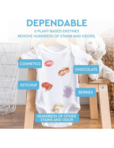 Removedor de Manchas Puracy para Ropa de Bebé 16 oz (0.45 kg)