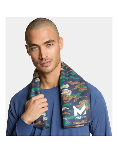 Toalla Enfriadora MISSION Original - Microfibra UPF 50 - 25x84 cm
