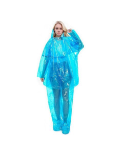 Paquete Familiar de Pantalones y Ponchos Impermeables Guanquartz