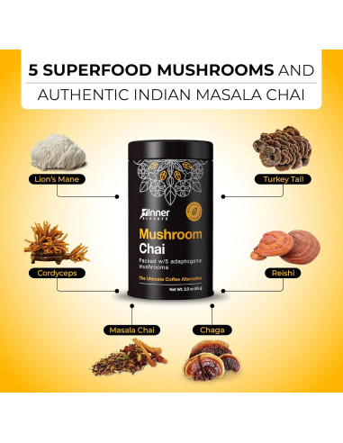 Bebida de Té de Hongos Adaptogénicos Inner Elevate 70.9g