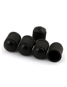 Tapa de Válvula de Plástico GODESON para Coche y Motocicleta - Paquete de 5