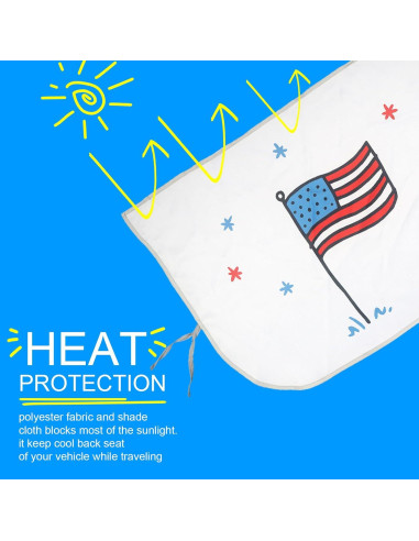 Sombrilla Solar para Ventanas de Auto LoyaGour 70x50cm