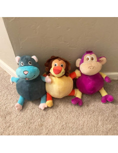 Juego de Juguetes para Perros Jalousie 3 Piezas 2-en-1 Squeaky 2