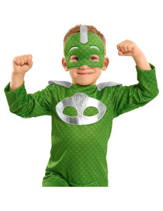 Disfraz Turbo Blast Gekko PJ Masks 4-6X con máscara 2