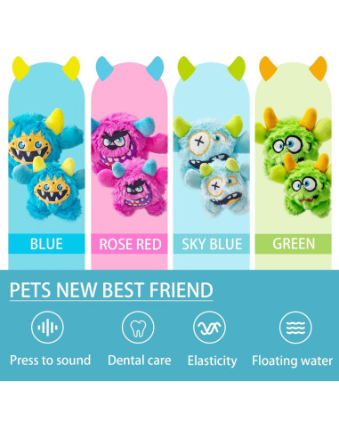 Pelota de Juguete para Perro Best Pet Supplies Azul Pequeño