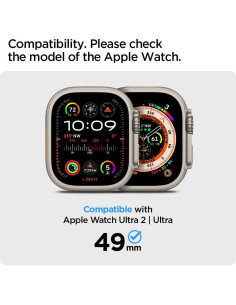 Funda Delgada Spigen para Apple Watch Ultra 2/1 49mm - Negro 2