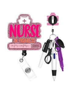 Conjunto de bolígrafos de enfermera Plifal - 5 piezas, negro