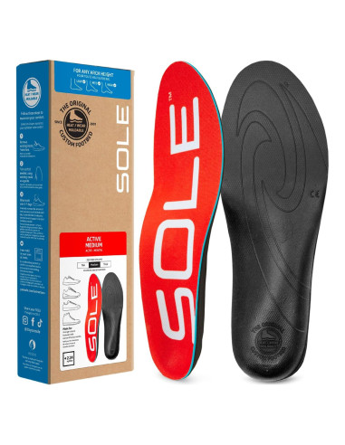 Plantillas ortopédicas SOLE Active Medium - Talla 3H/5M