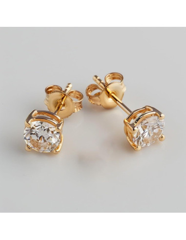 Respaldos de Aretes de Oro 14K ERT - 6 Piezas Hipoalergénicas