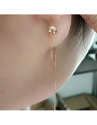 Respaldos de Aretes de Oro 14K ERT - 6 Piezas Hipoalergénicas