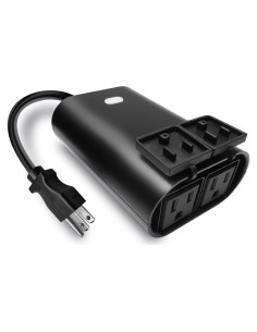 Enchufe Inteligente Doble EVA LOGIK ZW97 Impermeable Z-Wave