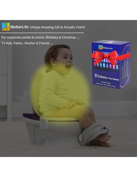 Luz Nocturna de Inodoro iBetterLife con Sensor de Movimiento 2P