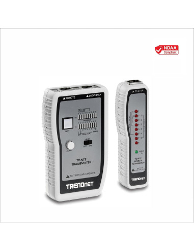 Probador de Cable de Red TRENDnet TC-NT2 hasta 300m