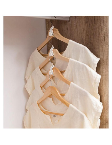 40 Ganchos Conectores Woonsoon para Perchas - Ahorra Espacio