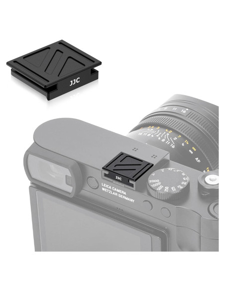 Cubierta de Zapata Caliente Jinjiacheng para Leica Q3 43 - Negro