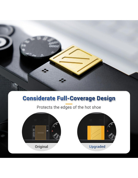 Cubierta de Zapata Caliente Jinjiacheng para Leica Q3 43 - Negro