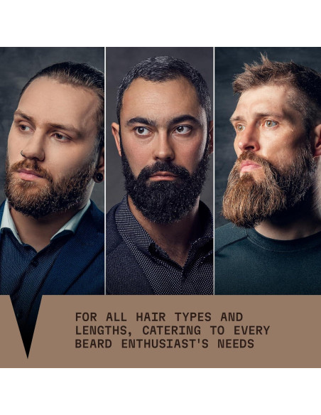 Juego de Cuidado de Barba Striking Viking - Sándalo 300 ml