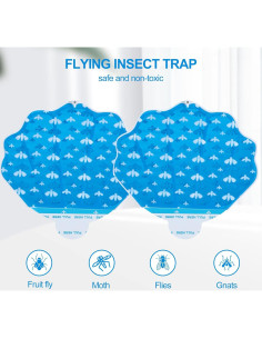 Trampa Eléctrica para Insectos Voladores INRAGEO Blanca UV 2