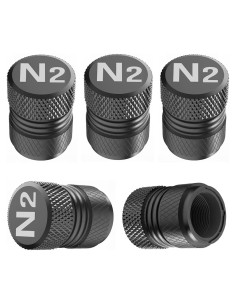 Tapas de Válvula de Neumático MUZOCA - Paquete de 5 Unidades