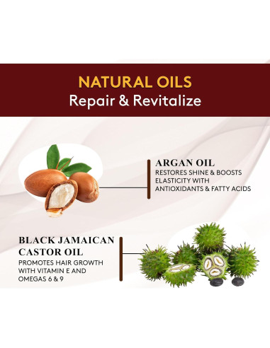 OKAY Acondicionador Sin Enjuague Aceite de Ricino Jamaicano 227g