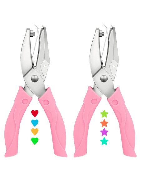 Kit de Perforadoras de Papel SOKOSEY - Corazón y Estrella Kit de Perforadoras de Papel SOKOSEY - Corazón y Estrella