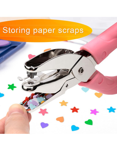 Kit de Perforadoras de Papel SOKOSEY - Corazón y Estrella