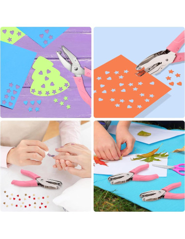 Kit de Perforadoras de Papel SOKOSEY - Corazón y Estrella