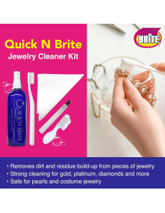 Kit de limpieza de joyas Quick N Brite 16 oz 5 piezas 2