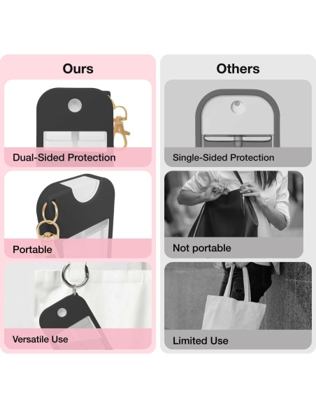 Funda de Silicona Suave para Touchland Power Mist - 4 PCS