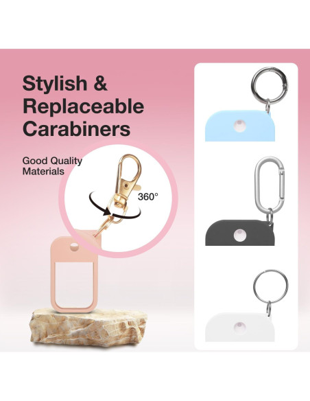 Funda de Silicona Suave para Touchland Power Mist - 4 PCS