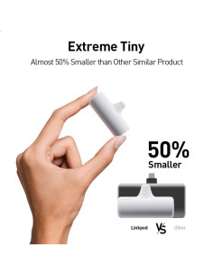 Cargador Portátil U2O 3500mAh con Conector Lightning Negro 2