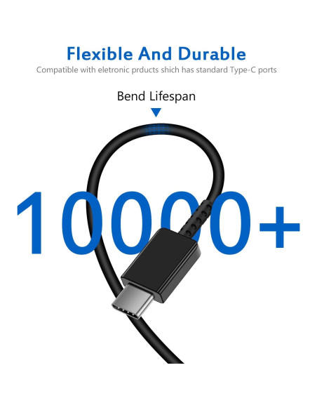 Cargador Rápido Tipo C Novobit 25W para iPhone y Samsung