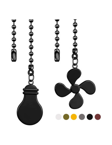 Juego de Extensores de Cadena para Ventilador de Techo Akahttbn 30.48 cm