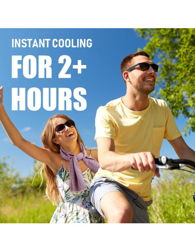 BBTO Paquete de 100 Toallas Enfriadoras de Microfibra 81x30cm