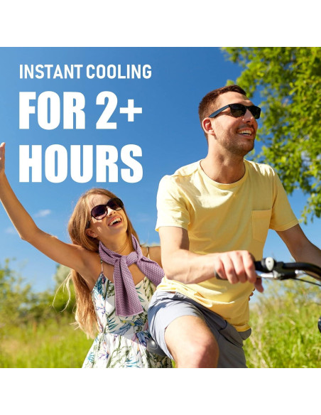 BBTO Paquete de 100 Toallas Enfriadoras de Microfibra 81x30cm