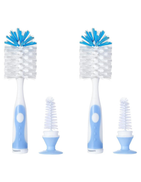 Cepillo de Limpieza para Biberones Chemimoso Set de 2 Azul