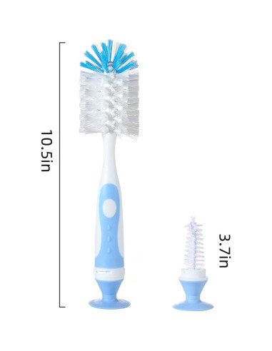 Cepillo de Limpieza para Biberones Chemimoso Set de 2 Azul