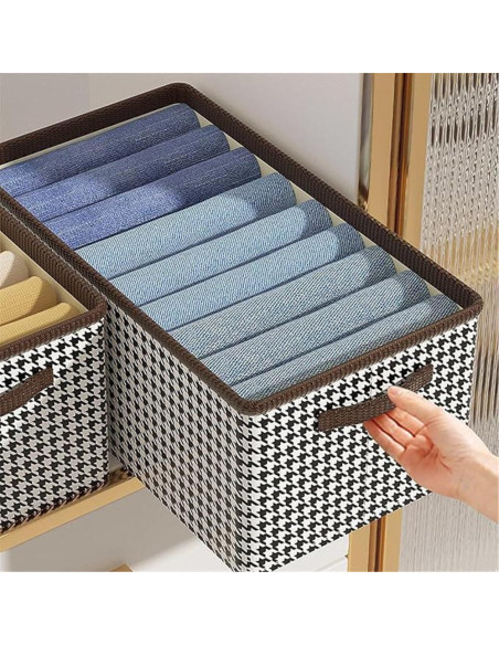 Organizador de Maletero de Coche Plegable OULIGET Houndstooth