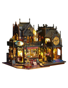 Casa de Muñecas Flever DIY Holo Ciudad Mágica 1:24