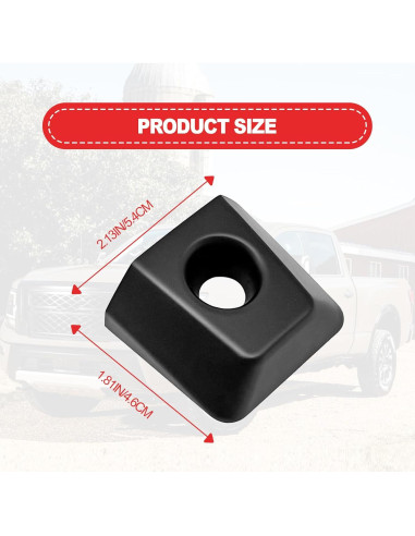 Cubierta Agujero Manija Puerta RBOKO Nissan Infiniti Negro