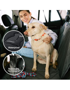 Funda de Asiento para Perros WONDER FAMILY DCSC-WF Impermeable 2