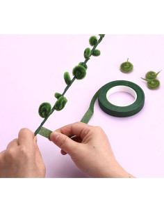 Juego de limpiapipas de flores de lavanda Comfysail 400 piezas 2