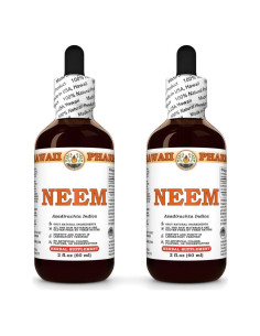 Extracto Líquido de Neem Hawaii Pharm 2x59.15 ml Suplemento Herbal
